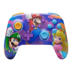NINTENDO - Mando Inalámbrico Pro Controller Switch Power A Splash Heroes