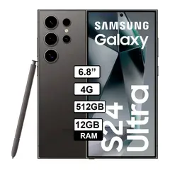 SAMSUNG - GALAXY S24 ULTRA 512GB 12GB RAM COLOR NEGRO