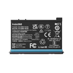 INSTA360 - Accesorios para cámaras X4 Batería 2290 mAh