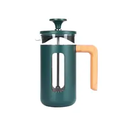 LA CAFETIERE - Prensa francesa Pisa Wood Verde x 350ml