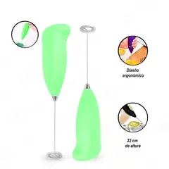 GENERICO - MINI BATIDORA LICUADORA DE MANO MULTICOLOR