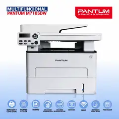 PANTUM - Impresora Multifuncional Laser Monocromática M7105DW