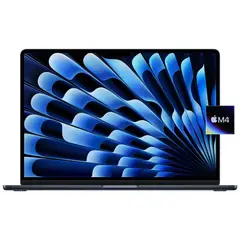 APPLE - MacBook Air 15” M4 16GB RAM 256GB Teclado Ingles Midnight 2025 + Mica Hidrogel