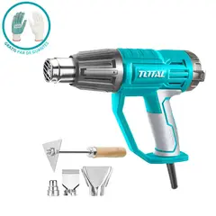 TOTAL TOOLS - Pistola De Calor 2000w TB20056 + Guantes XL TSP11102 TOTAL