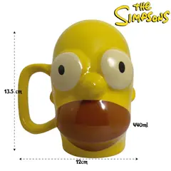 GENERICO - TAZA HOMERO SIMPSON CARA 3D
