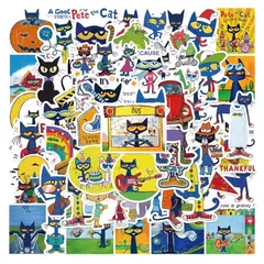 GENERICO - Pack 50 stickers  Gatos