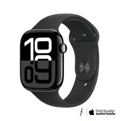 APPLE - Watch Series 10 46mm Gps Sport Band - Negro Azabache