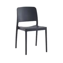 GENERICO - SILLA COMEDOR TERRAZA - HAPPY NEGRO