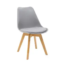 GENERICO - SILLA COMEDOR TERRAZA - EMA GRIS CLARO