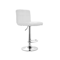 GENERICO - SILLA BAR GIRATORIA NILL SB CUERO BLANCO
