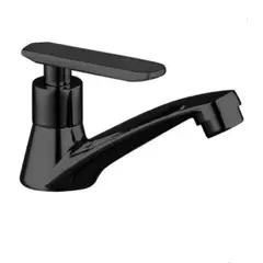 GENERICO - LLAVE DE LAVATORIO NEGRO MATE