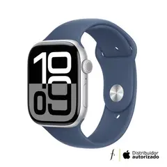 APPLE - Watch Series 10 46mm Gps Sport Band - Plata