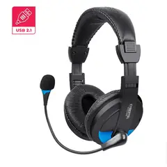 CYBERTEL - Audifonos con Microfono CYCLONE BLUE CYB H370B-U