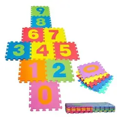 OEM - Pisos Alfombra de Goma Eva Antigolpes Para Niños y Bebes 10 Pzas