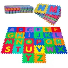 OEM - Pisos Alfombra de Goma Eva Antigolpes Para Niños y Bebes 26 Pzas