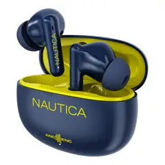 Nautica - Nautica T680 Audífonos Inalámbricos Bluetooth ANC ENC Amarillo Navy Cancelación de Ruido Micrófono HD