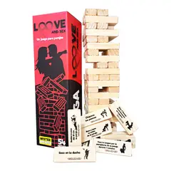 MR BREWER - Juego Para Parejas Jenga Para Adultos - Jenga Del Amor