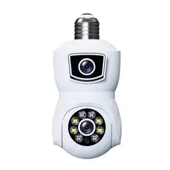 OEM - Foco Cámara de Seguridad Full HD con Doble Lente y Aplicativo