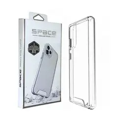 CASE - Para Samsung S20 Plus space anticaida resistente transparente