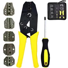 OEM - Alicate Prensa Terminales Electrico Crimpeador Engarzado Mordaza