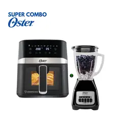 OSTER - Combo Freidora 4L y Licuadora BLSTKAGBPB