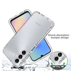 CASE - 360 3 EN 1 Clear Para Samsung A26