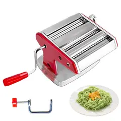 GENERICO - Máquina 2 en 1 Cortadora Laminadora Fideos Pasta Espaguetti Caseros