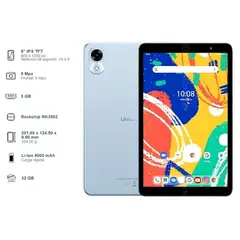 UMIDIGI - Tablet G1 TAB mini 8 - WIFI RK3562 7GB+32GB ROM - Color Blue