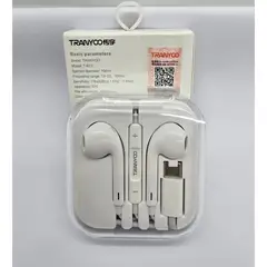 TRANYOO - AUDIFONO TRANYOO HANDSFREE ENTRADA TIPO C