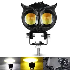 GENERICO - LUZ LED BUHO EXPLORADOR PARA MOTO Y VEHICULO ELECTRICO UNA UNIDAD