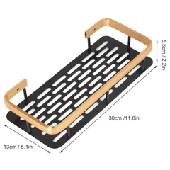 GENERICO - Estante Esquinero Rectangular Colgante para Ducha Baño y Cocina