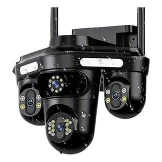 PREMIUM - CAMARA SEGURIDAD PTZ 3 LENTES LANTUN IPC-871 CON APP IPC360 HOME