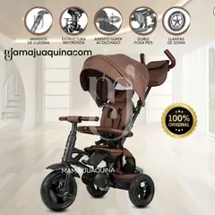 BABY - Triciclo Giratorio «RITO PREMIUM» Edición Limitada Coffee