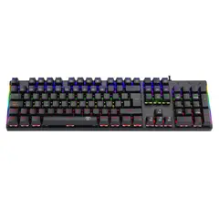 T-DAGGER - TECLADO T-DAGGER NAXOS RAINBOW T-TGK310-RD-SP SPANISH SWITCH RED