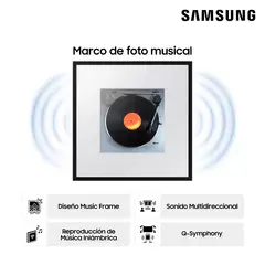 SAMSUNG - Soundbar Music Frame Dolby 120w HW-LS60D