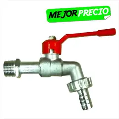 GENERICO - CAÑO JARDIN Y LAVANDERIA CROMADO ½”