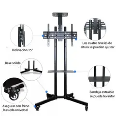 D' KAZA - Rack Soporte Pedestal Para Tv 32 - 75 Pulgadas