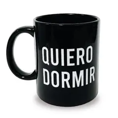 GENERICO - Taza Sarcástica  Quiero dormir