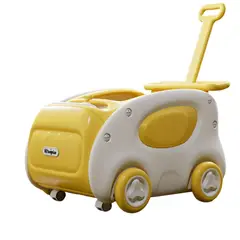 GENERICO - Andador Multifuncional infantil Carro Amarillo hasta 40 kilos