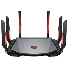 MSI - Router Gaming RadiX AXE6600 WiFi 6E Tri-Banda