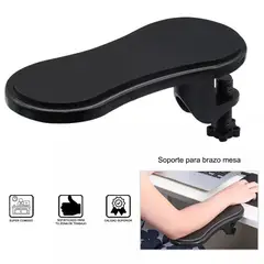 PLAYPRO - Soporte de Brazo para Escritorio para Muñeca y Mano en Mouse Negro