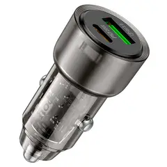 HOCO - Cargador para auto de carga Rapida 38w Z52 - USB + USB C