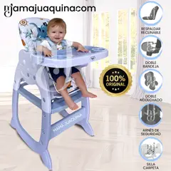 BAMBINO - Silla de Comer Edición Limitada «GATTITO II» Light Blue