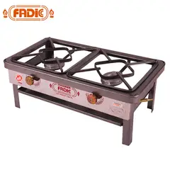 FADIC - Cocina de Mesa Semi Industrial 2 Hornillas N°3 FSI02-50