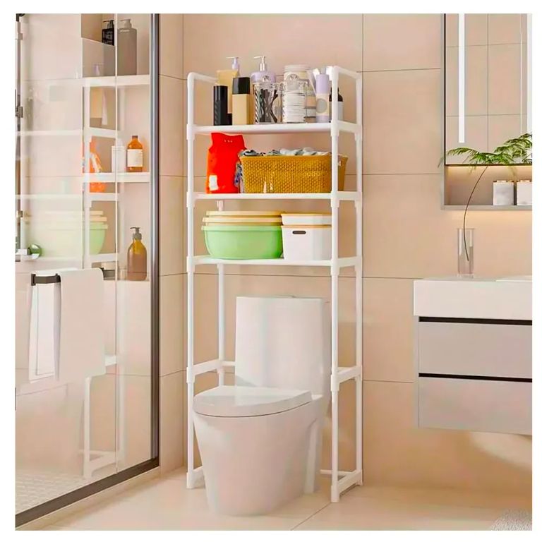 Estante baño 3 Niveles Rack Multiuso Soporte