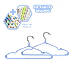 RYBIU IMPORT - Pack6 Set de Alambre con Plastico Azul Y+Papel de Regalo