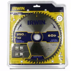 IRWIN - Disco Sierra Circular Inglete 10 x 60T 30 mm - pack x 2 unid