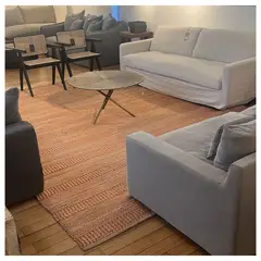 GENERICO - Alfombra Yute Decoghar Orange Sarkanda IC15112 280x365cm