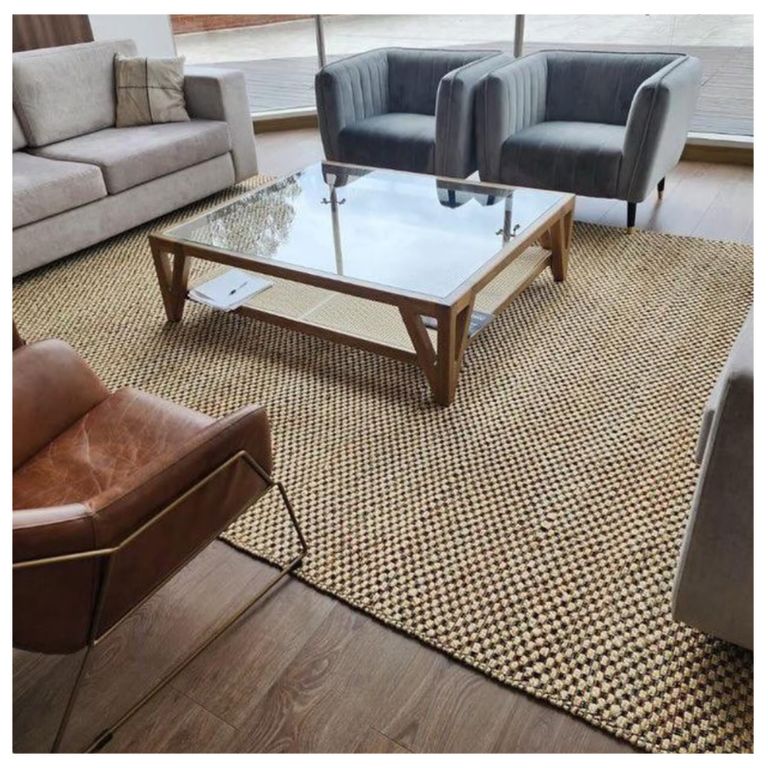 Alfombra Yute Decoghar Chess Multicolor IC14529 180x280cm