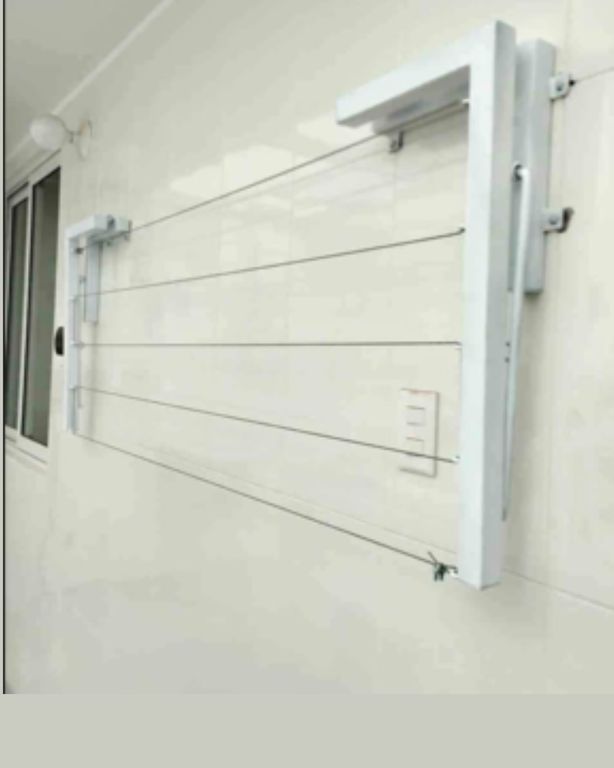 Tendedero De Ropa de 5 líneas Plegable Color Blanco TRP-N60-B